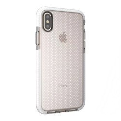 iPhone Xs Max Mesh Hybrid Case (White)